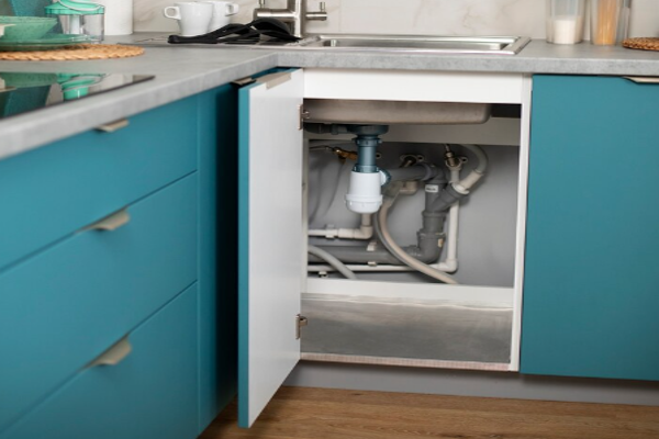 fix broken water pipe